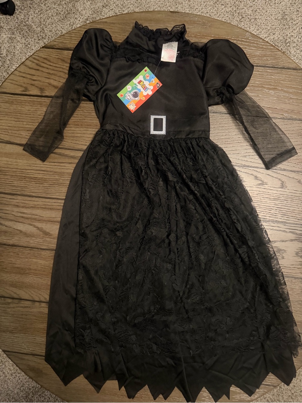 Kali Black Lace Gothic Princess Costume Dress